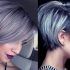Short Hairstyles for Grey Haired Woman