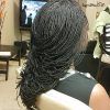 Micro Braids Hairstyles In Side Fishtail Braid (Photo 7 of 25)