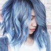 Black And Denim Blue Waves Hairstyles (Photo 8 of 25)