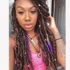 Blonde Faux Locs Hairstyles With Braided Crown (Photo 22 of 25)