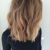 Messy Blonde Lob With Lowlights (Photo 5 of 25)