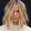 Middle-Parted Highlighted Long Bob Haircuts (Photo 7 of 25)