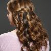 Half Up Curly Hairstyles With Highlights (Photo 6 of 25)