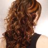 Half Up Curly Hairstyles With Highlights (Photo 4 of 25)