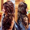 Long Curly Hairstyles For Wedding (Photo 21 of 25)
