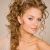 Long Curly Bridal Hairstyles With A Tiara (Photo 18 of 25)