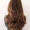 Long Layered Brunette Hairstyles With Curled Ends (Photo 2 of 25)