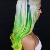 Blonde Hairstyles With Green Highlights (Photo 5 of 25)