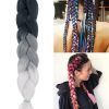 Multicolored Extension Braid Hairstyles (Photo 9 of 25)
