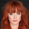 Medium-Length Red Hairstyles With Fringes (Photo 11 of 25)