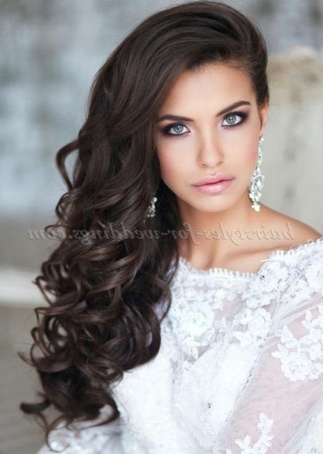 15 Inspirations Long Hair Down Wedding Hairstyles