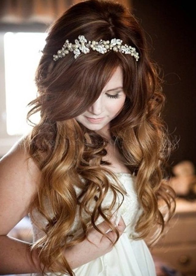 The Best Wedding Hairstyles for Long Hair with Headband