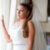 Wedding Hairstyles For Long Hair With Veil And Tiara (Photo 7 of 15)