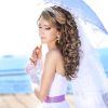 Long Curly Bridal Hairstyles With A Tiara (Photo 6 of 25)