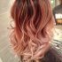 25 Ideas of Raspberry Gold Sombre Haircuts