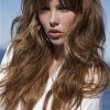 Long Wavy Hairstyles With Curtain Bangs (Photo 15 of 25)