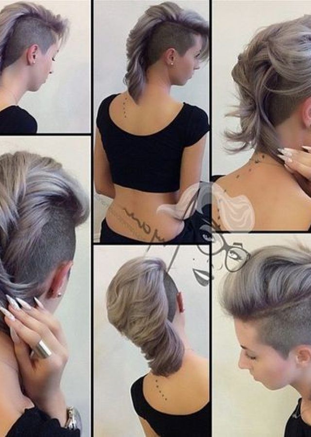  Best 25+ of Medium Length Mohawk Hairstyles with Shaved Sides