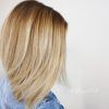 A-Line Blonde Wavy Lob Haircuts (Photo 12 of 25)