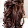 Pinned Brunette Ribbons Bridal Hairstyles (Photo 1 of 25)