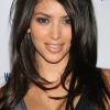 Long Layered Hairstyles Kim Kardashian (Photo 24 of 25)