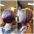 2024 Best of Extreme Angled Bob Haircuts with Pink Peek-a-boos