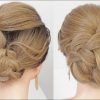 Updos Hairstyles Low Bun Haircuts (Photo 24 of 25)