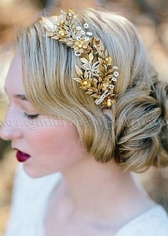 15 Photos Wedding Hairstyles with Hair Piece