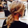 Lustrous Blonde Updo Ponytail Hairstyles (Photo 5 of 25)