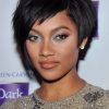 Short Haircuts For African American Women With Round Faces (Photo 15 of 25)