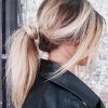 High And Glossy Brown Blonde Pony Hairstyles (Photo 15 of 25)