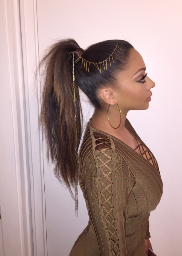 25 Inspirations High Ponytail Hairstyles with Accessory