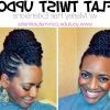 Marley Twist Updo Hairstyles (Photo 11 of 15)