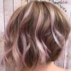 Lavender Balayage For Short A-Line Haircuts (Photo 8 of 25)