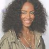 Curly Medium Hairstyles Black Women (Photo 14 of 15)