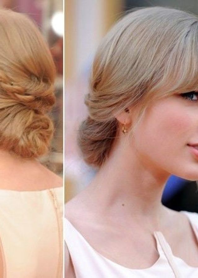 Top 15 of Updos for Layered Hair with Bangs