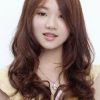 Korean Long Hairstyles For Round Faces (Photo 2 of 25)