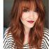 25 Best Ideas Medium-length Red Hairstyles with Fringes