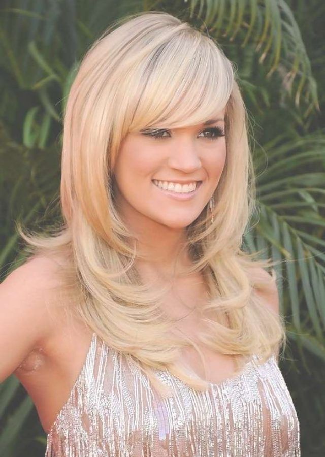 25 Best Ideas Medium Haircuts with Layers and Side Swept Bangs