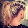 Pretty Messy Pony Hairstyles With Braided Section (Photo 1 of 25)