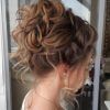 Curly Bun Updo Hairstyles (Photo 12 of 15)