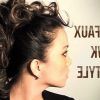 Unique Updo Faux Hawk Hairstyles (Photo 23 of 25)
