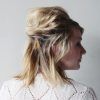 Half Updo Hairstyles For Short Hair (Photo 10 of 15)