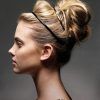Teased Prom Updos With Cute Headband (Photo 8 of 25)