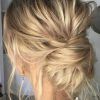 Low Messy Chignon Bridal Hairstyles For Short Hair (Photo 2 of 25)