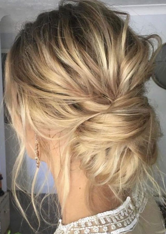 Top 15 of Messy Updo Hairstyles