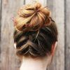 Messy Flipped Braid And Bun Hairstyles (Photo 15 of 15)