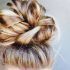 25 Inspirations Braided Top Knot Hairstyles