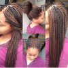 Cornrow Ombre Ponytail Micro Braid Hairstyles (Photo 20 of 25)