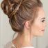 25 Best Collection of Braid-wrapped High Bun Hairstyles