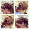 Diagonal Braid And Loose Bun Hairstyles For Prom (Photo 16 of 25)